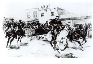 Garret bemutatja Billy, a kölyköt, 1880 alkotó: American Photographer